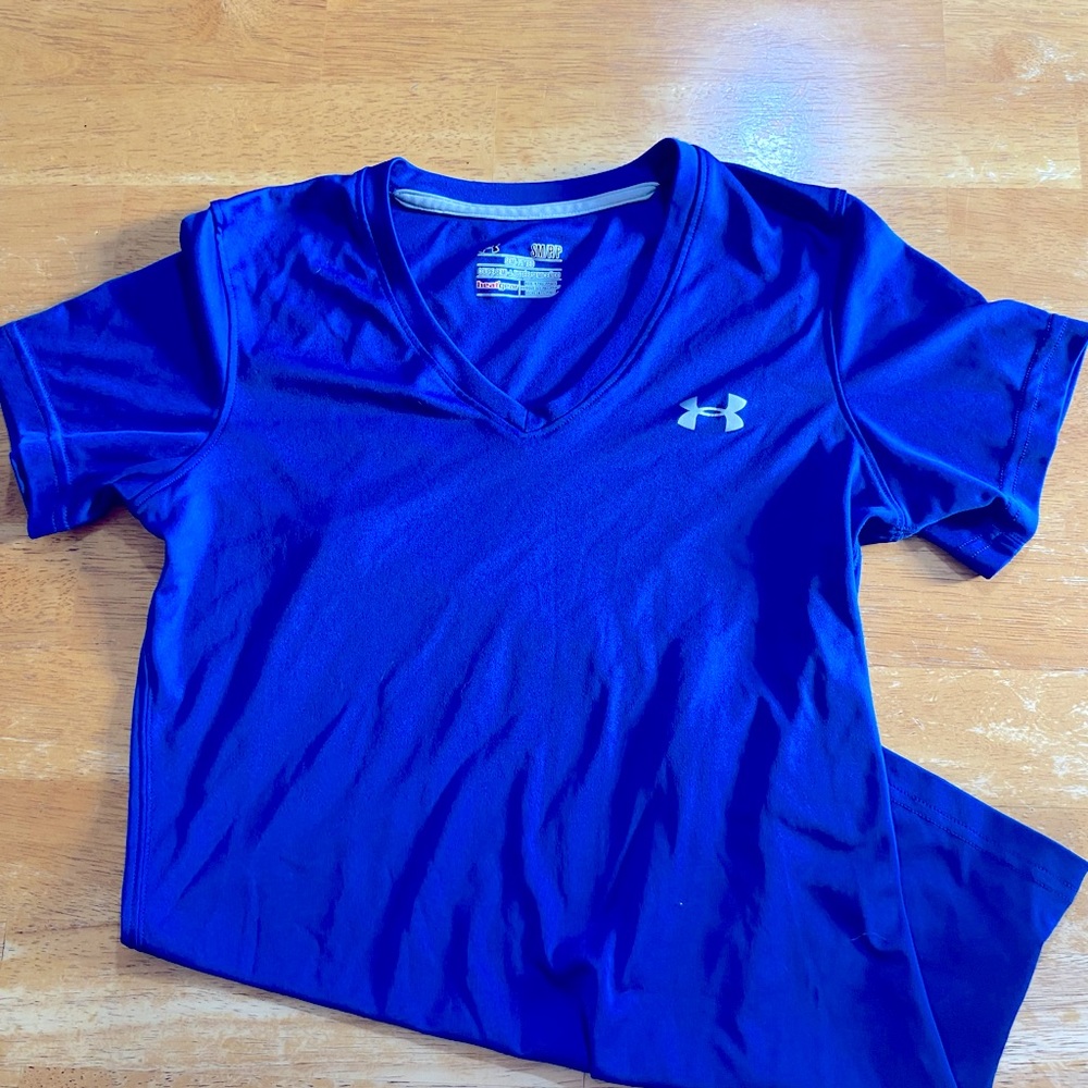 Women's HeatGear Armour Short Sleeve size small